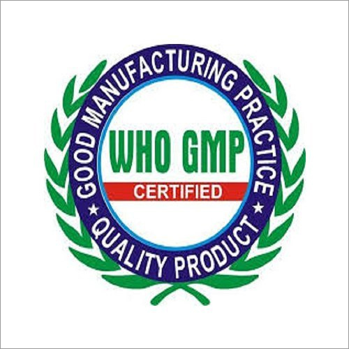 WHO GMP Certified logo